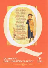 Quaderni dell'Orazio Flacco 2015
